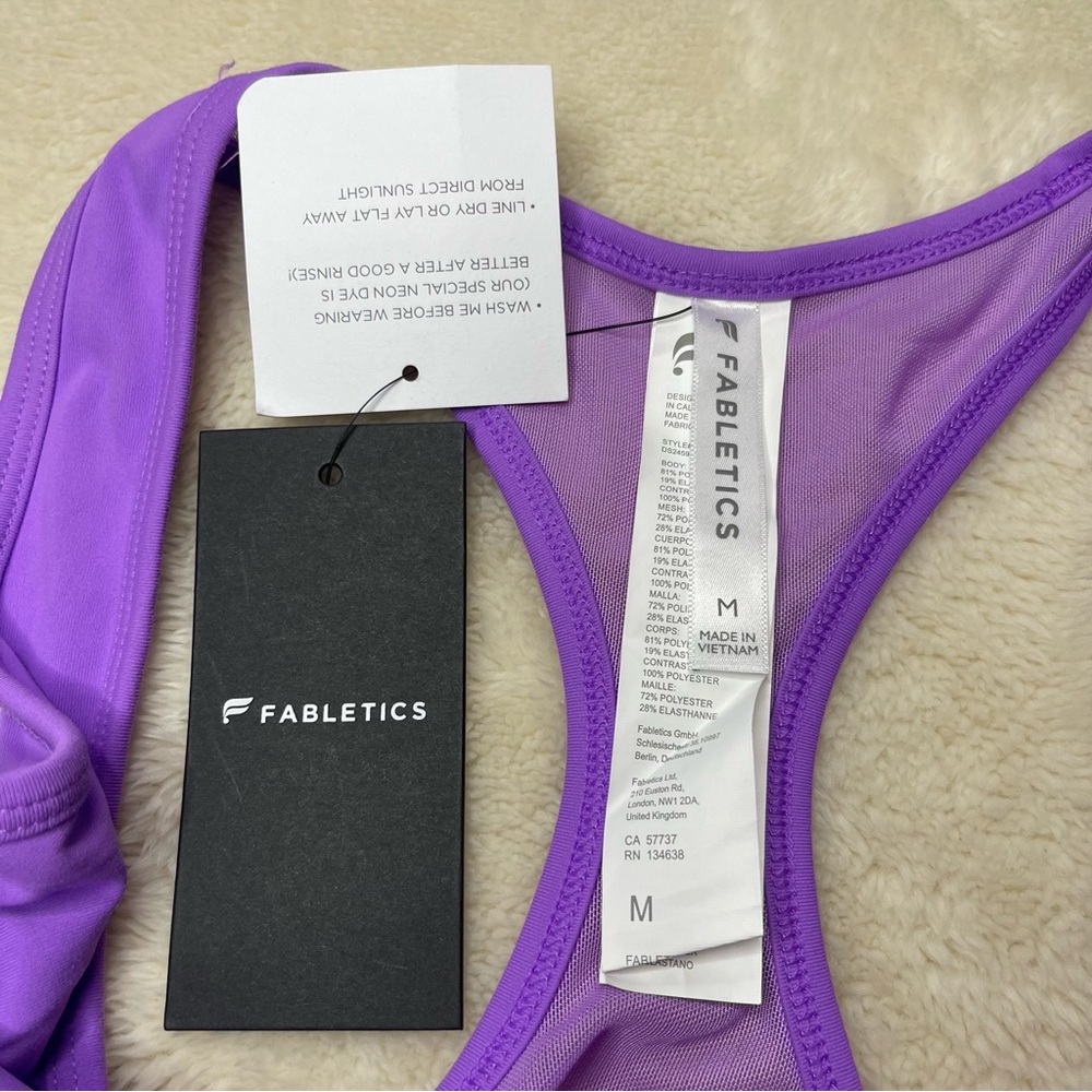Fabletics Performance Tech Neon Violet Hot Shot P… - image 12